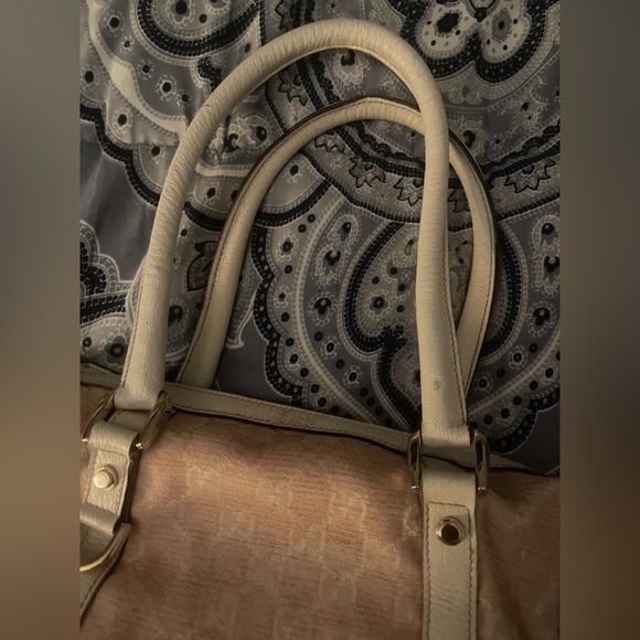 Gucci Boston bag in pink monogram canvas - Picture 4 of 15